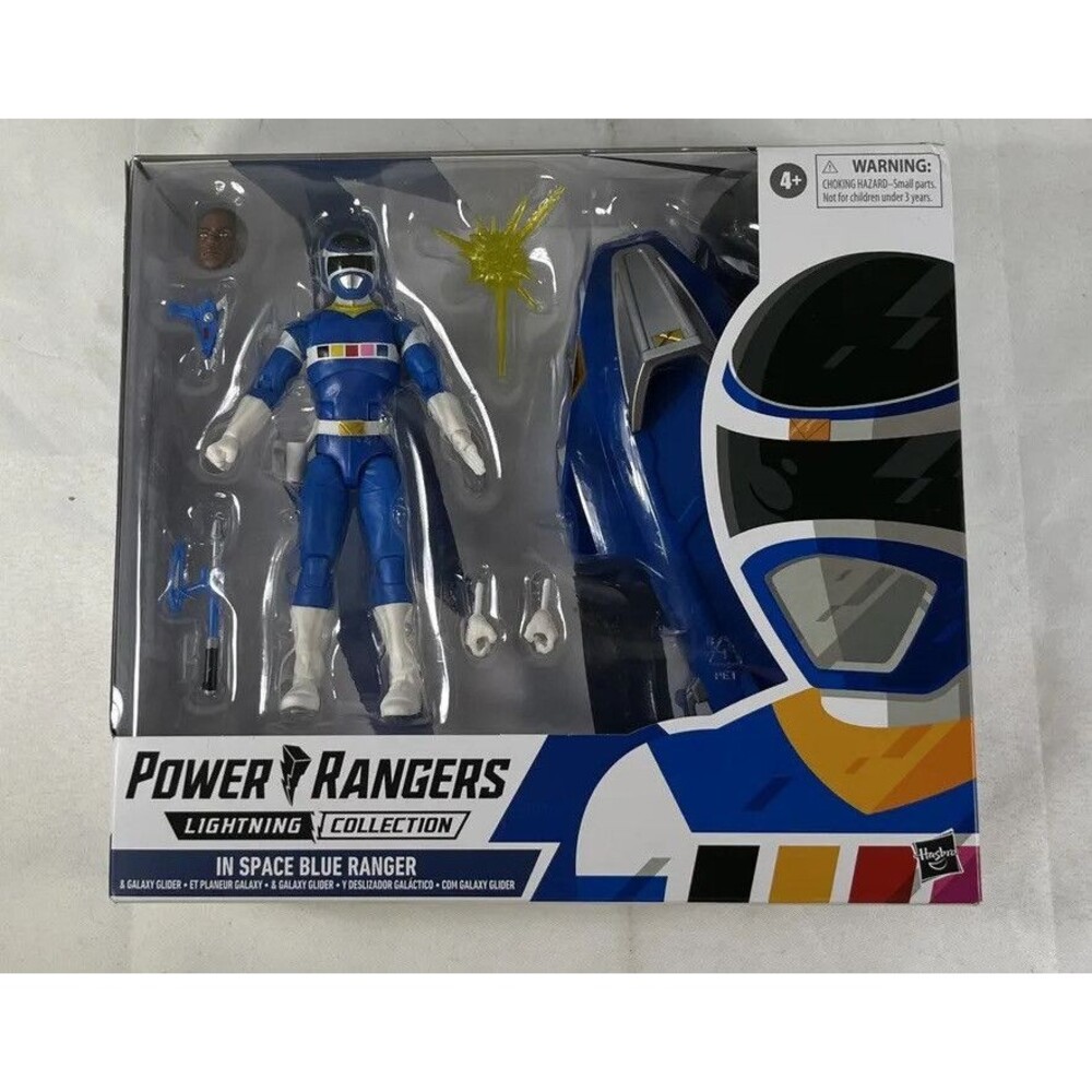 Power Rangers Lightning Collection In Space Blue Ranger & Galaxy Glider Figure - Picture 2 of 5